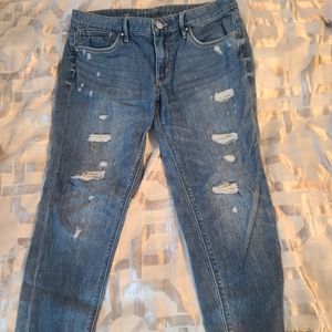 White House Black Market, girlfriend ankle crop, size 10P